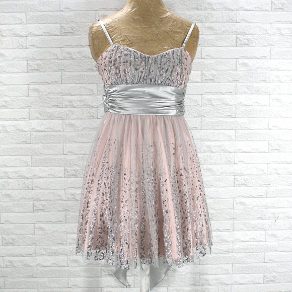 Windsor Dresses Windsor Dress Prom Cocktail Mini Metallic Sequin